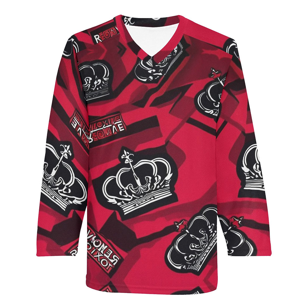 Thumbnail: Royal Red Hockey Jersey