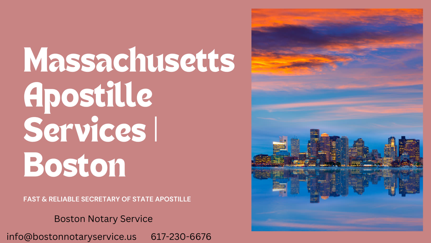 Massachusetts Apostille Services | Fast & Reliable Secretary of State Apostille Service in Boston