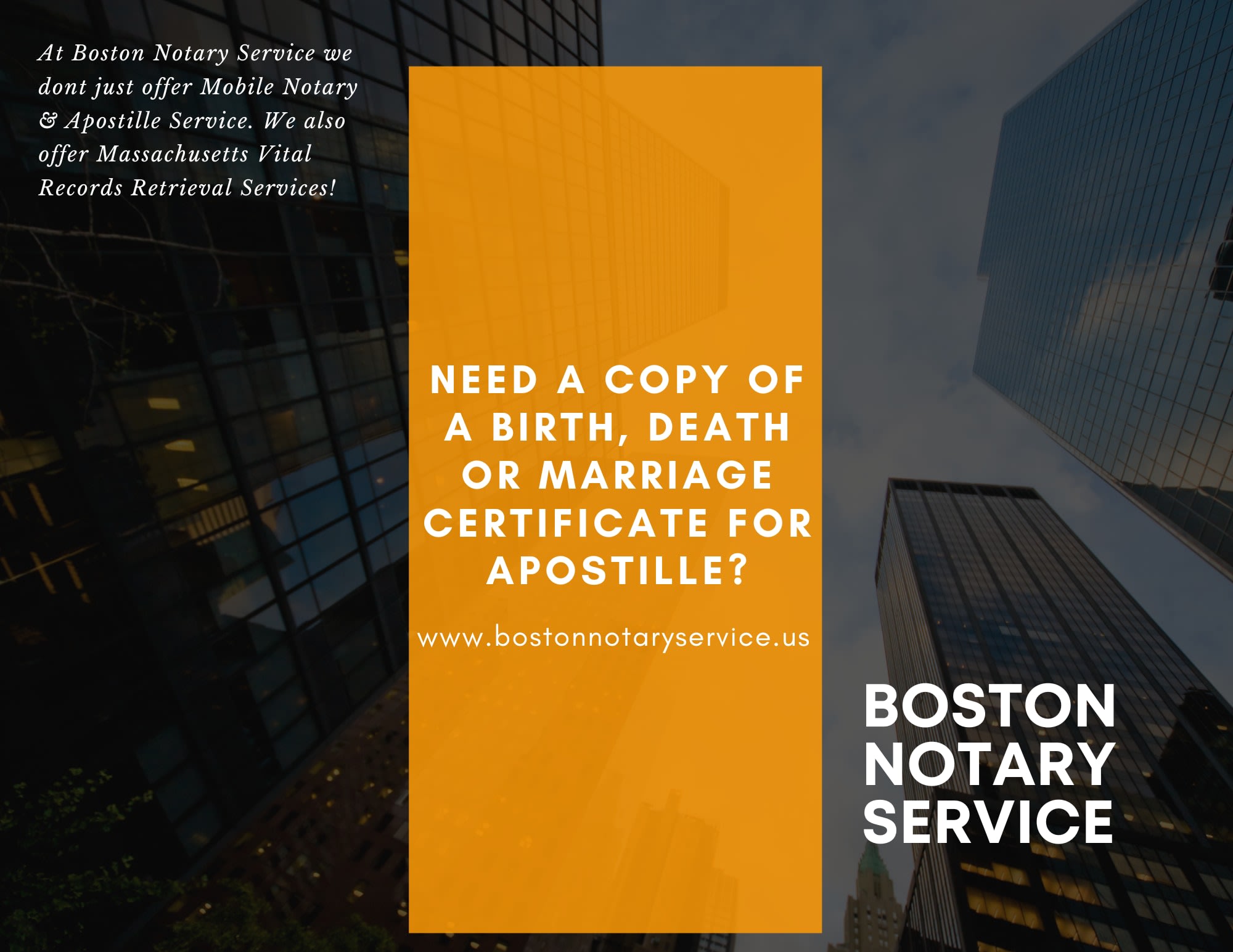 Where Can I get An Apostille Stamp Boston, MA?