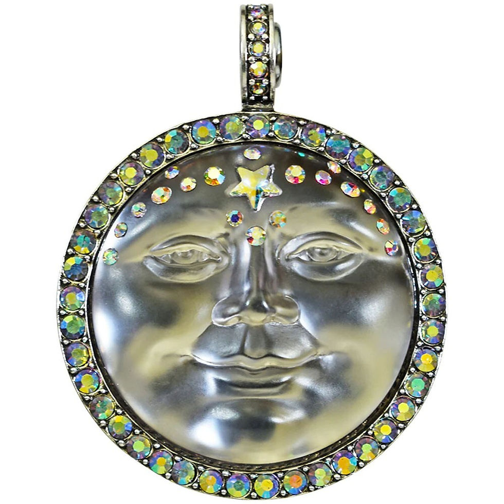 Thumbnail: Kirks Folly Venus Seaview Moon 35mm Magnetic Enhancer silver ox / storm grey
