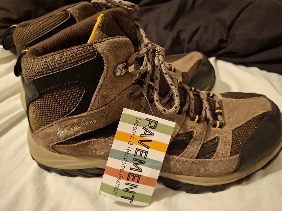 Thumbnail: Men's Size 7 Women's Size 9 Columbia Boots Work Fa