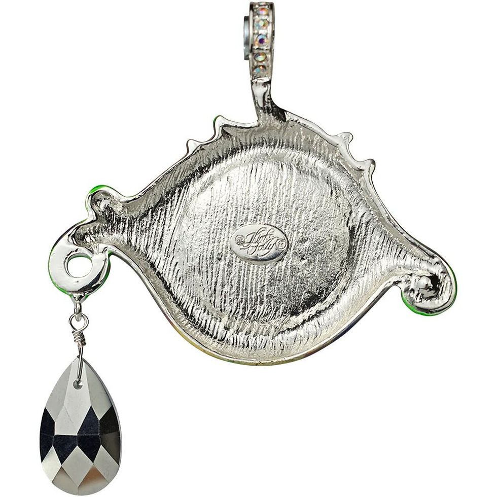 Thumbnail: Kirks Folly Spellbound Dragon's Eye Magnetic Enhancer ~ sterling silvertone