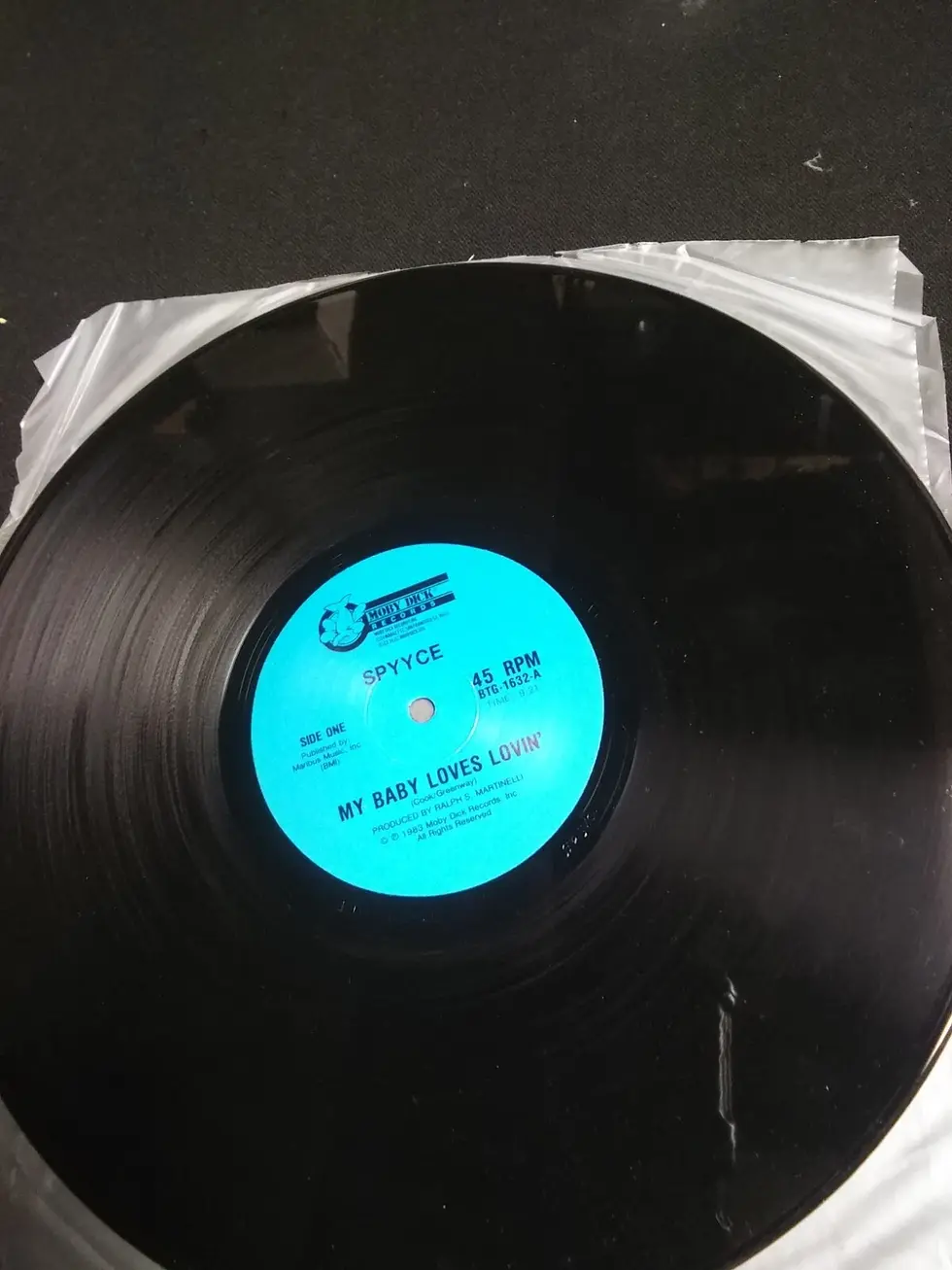Thumbnail: LP Spyyce My Baby Loves Lovin 1983 Moby Dick