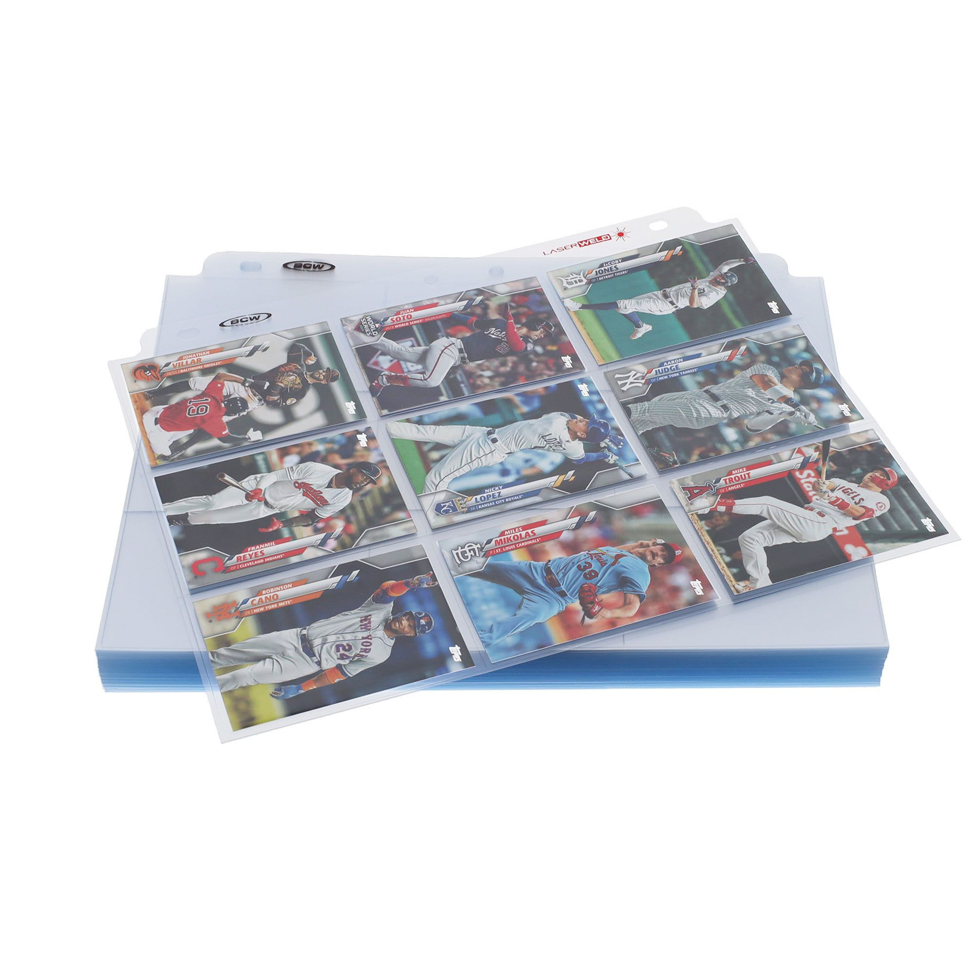 LaserWeld 9-Pocket Page (100 Ct. Box) Side Loading