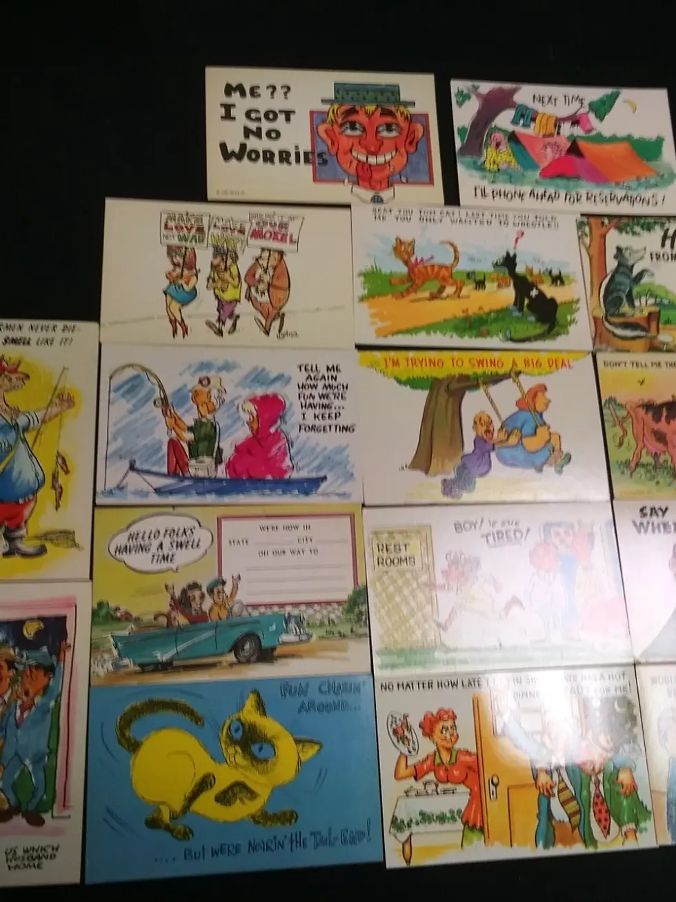 Thumbnail: Lot 16 Vintage Comic Postcards 1900s