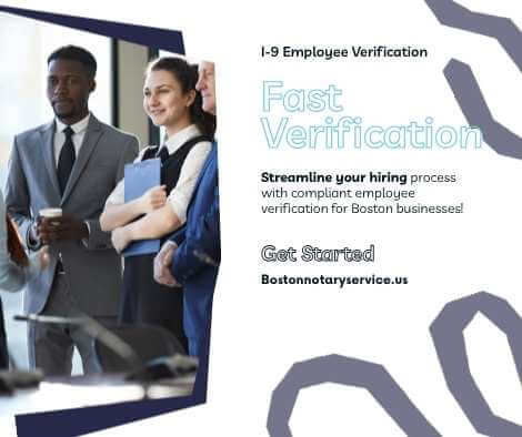 I-9 Employee Verification Service in Boston, MA