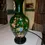 Thumbnail: Emerald Green Glass Butterfly Vase 16in