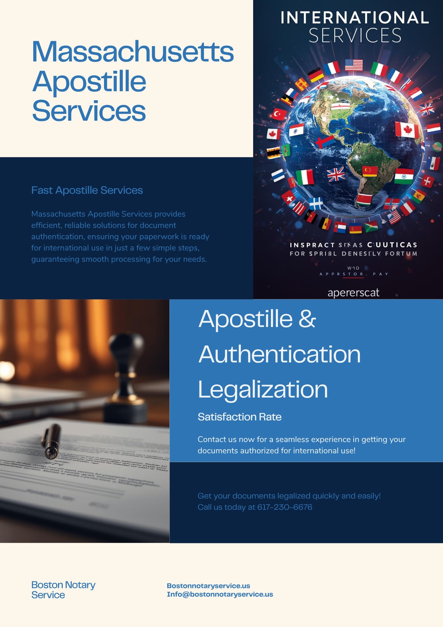 Massachusetts Apostille Services – Fast Apostille, Embassy Legalization & Document Authentication