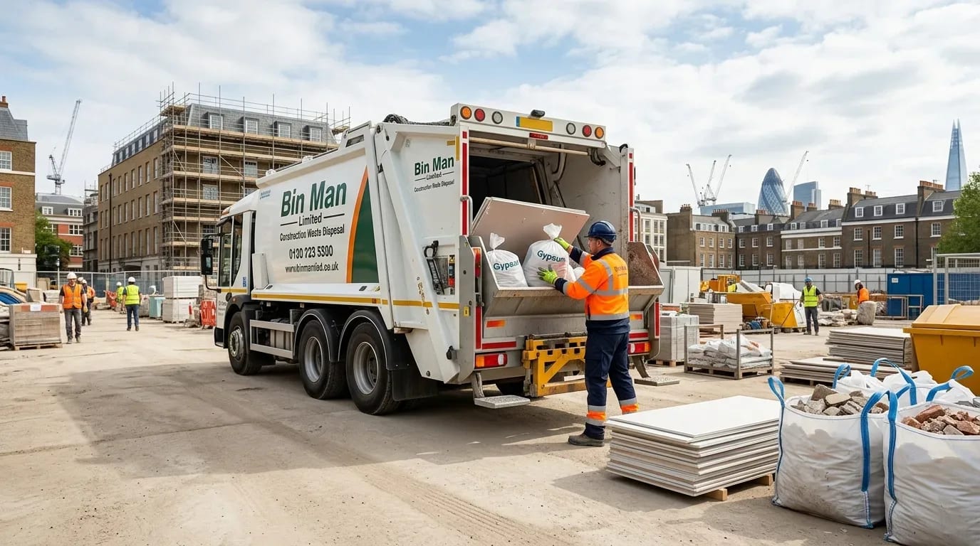 How Do You Dispose of Builders Waste and Plasterboard in London?