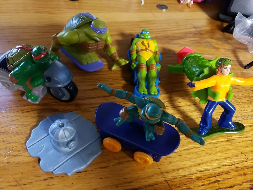 Thumbnail: TMNT 2003 Burger King Kids Meal Toy Lot