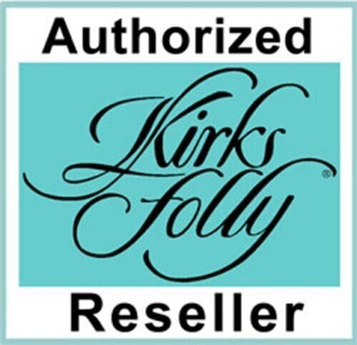 Thumbnail: Kirks Folly Diamond Crystal Large Shimmer Ornament sterling silvertone