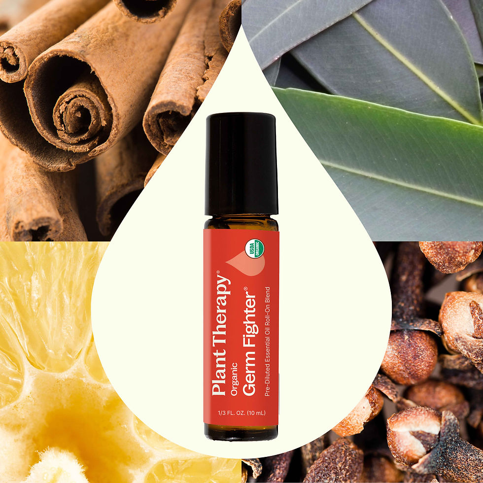 Thumbnail: Organic Germ Fighter Essential Oil Blend Pre-Diluted Roll-On