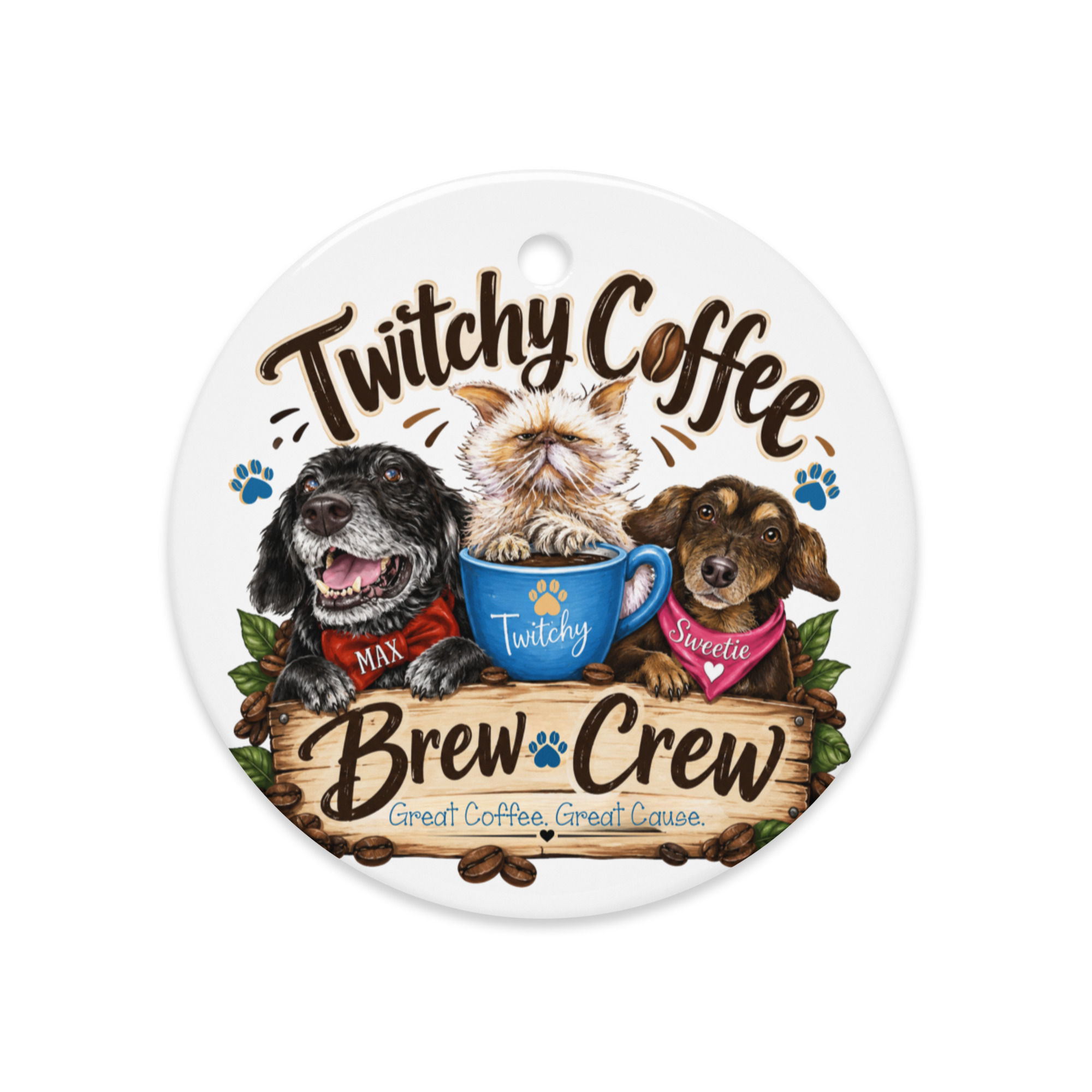 Brew Crew Ornament