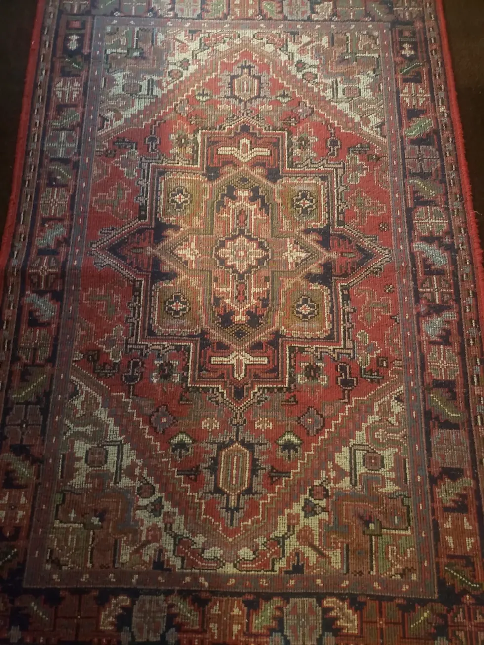 Thumbnail: Handmade Super Sarouk Kanape Wool Rug 44x70