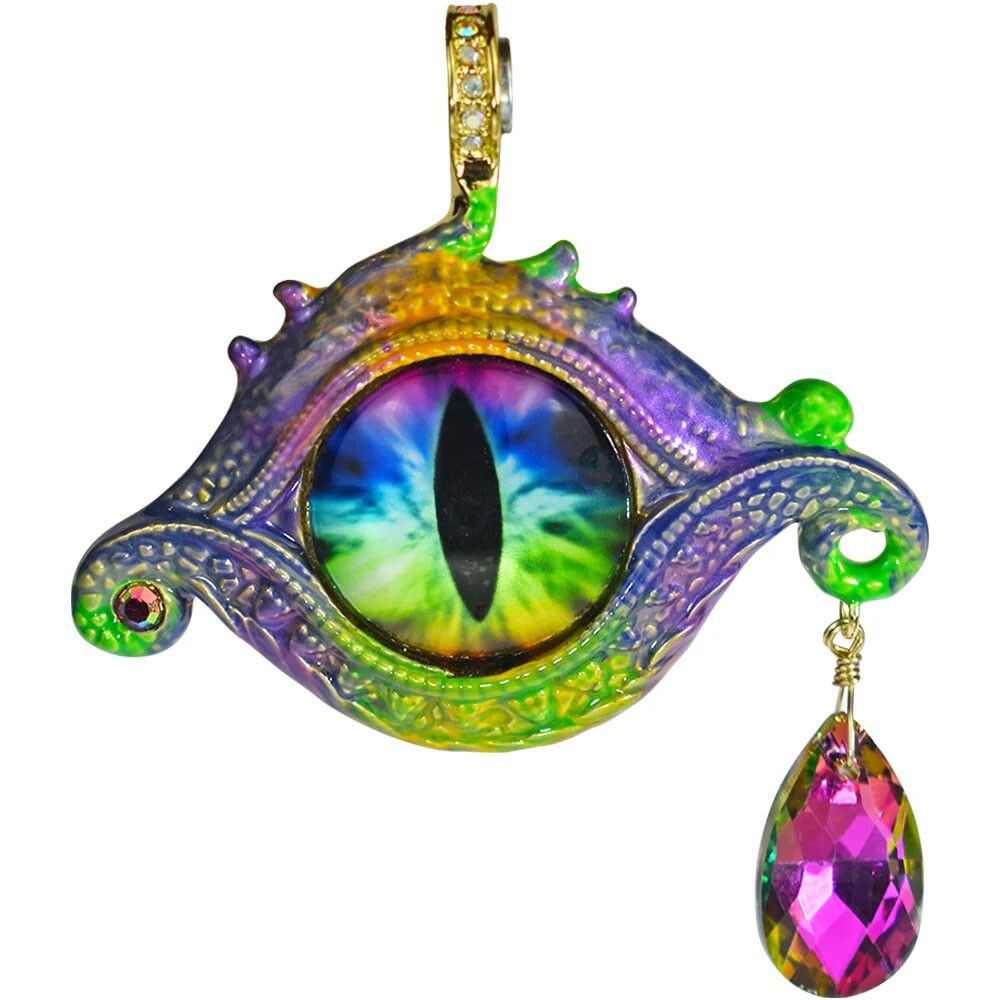 Kirks Folly Spellbound Dragon's Eye Magnetic Enhancer ~ goldtone