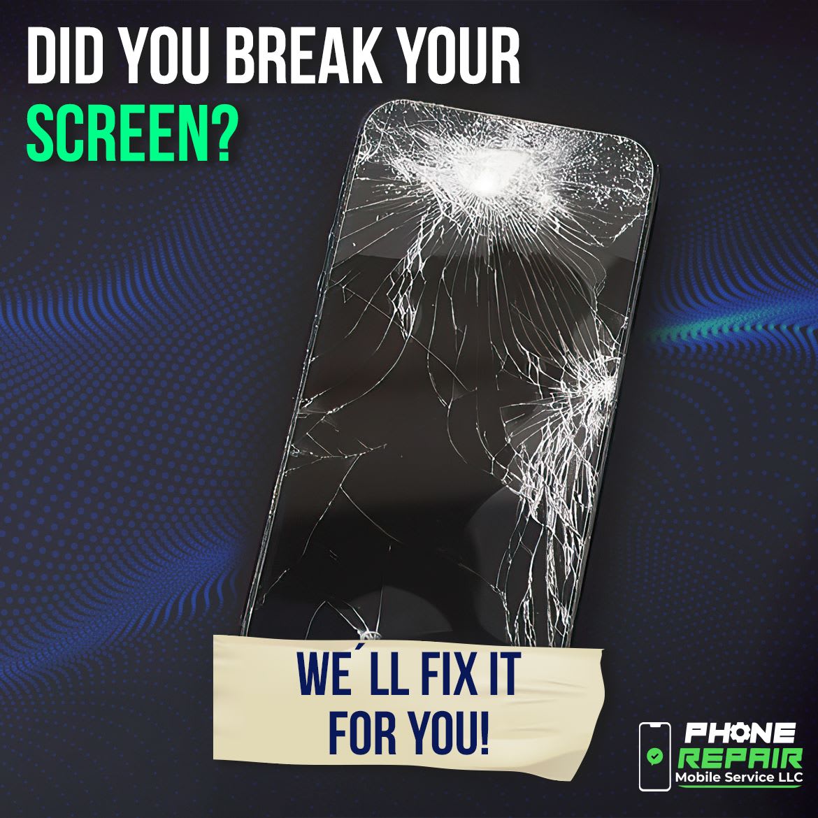 Solution for your broken screen