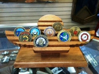Air Traffic Control Coin Display