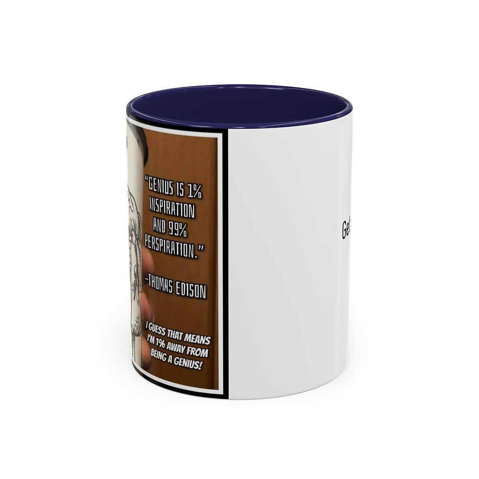 Thumbnail: Genius Packmule Accent Ceramic Mug (11/15oz)