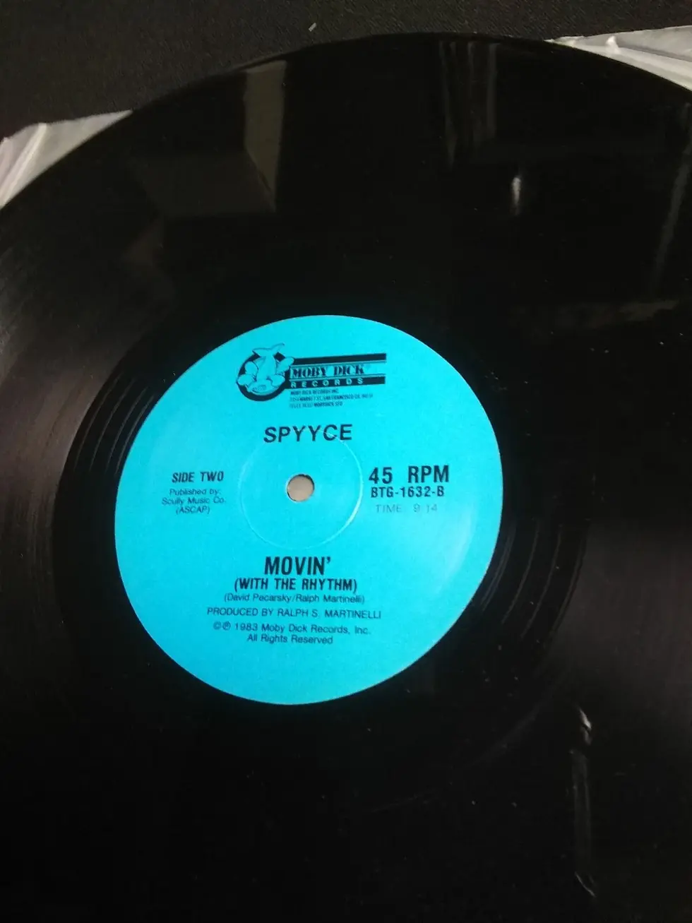 Thumbnail: LP Spyyce My Baby Loves Lovin 1983 Moby Dick