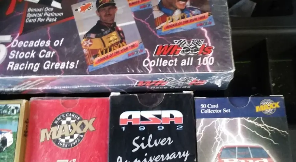 Thumbnail: 8 Racing Car Cards Set 1992