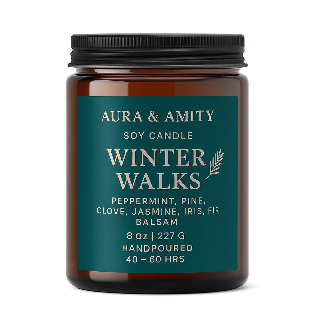 Winter Walks Soy Wax Candle