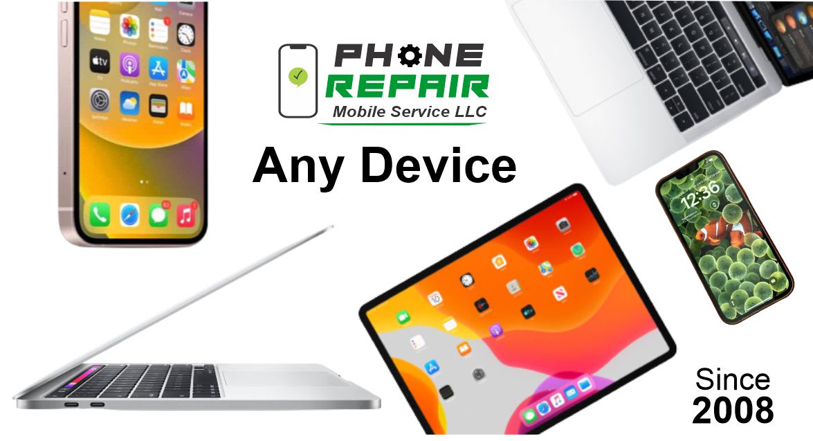 We repair any problem with any device, since 2008.