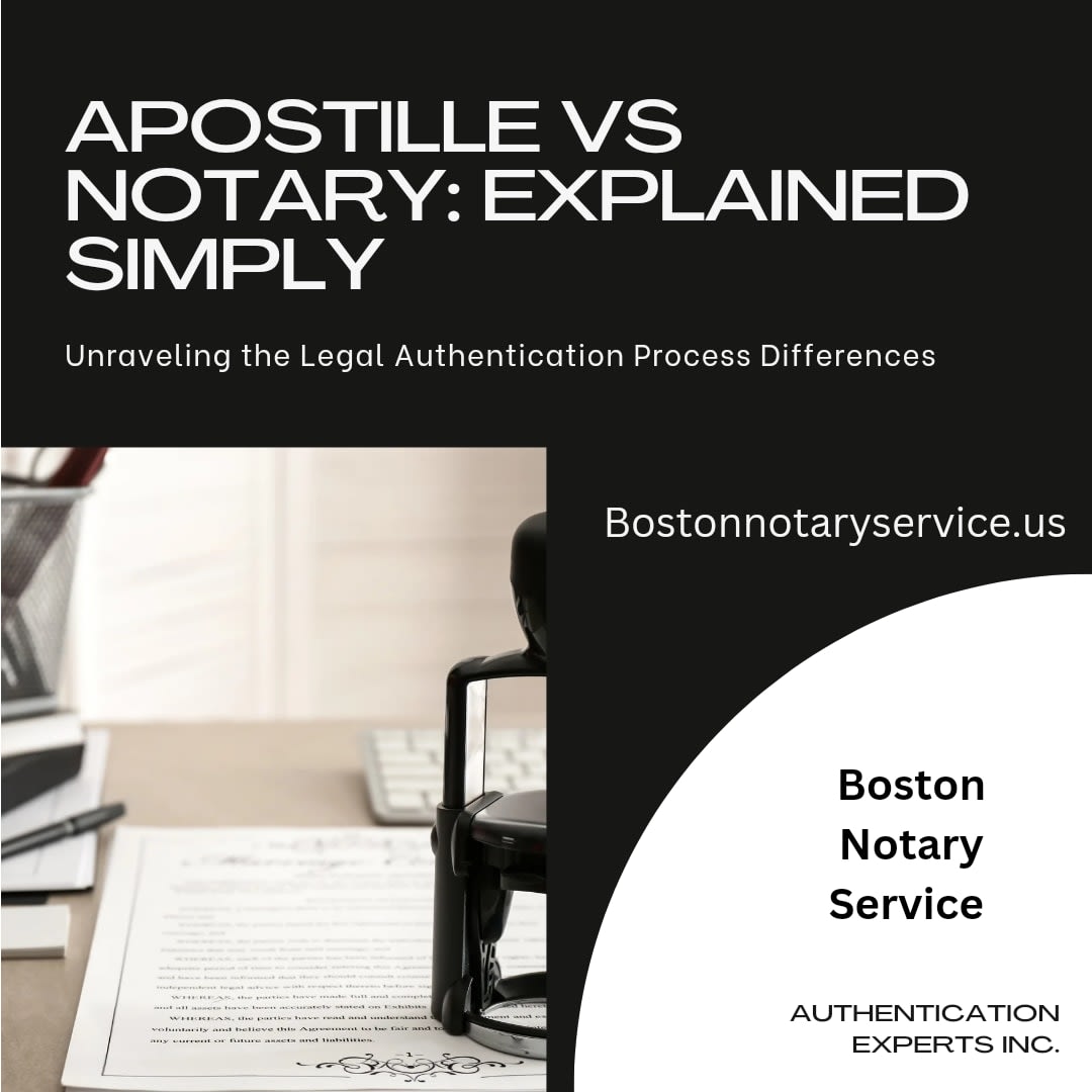 Apostille vs. Notary: Understanding the Key Differences Explained