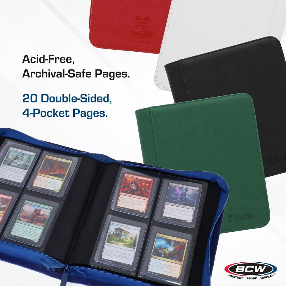 Thumbnail: Z-Folio 4-Pocket LX Album - Toploaders - Green