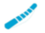 Thumbnail: Moto Seat Ribbed Seat Cover 15-21 4 Strokes White sides, Blue top, White ribs