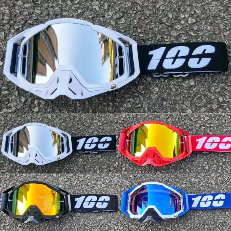 Adjustable Motocross Eyewear Windproof Mens Long Distance Motorbike Riding