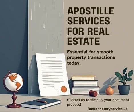 Apostille Services for Real Estate Transactions in Massachusetts
