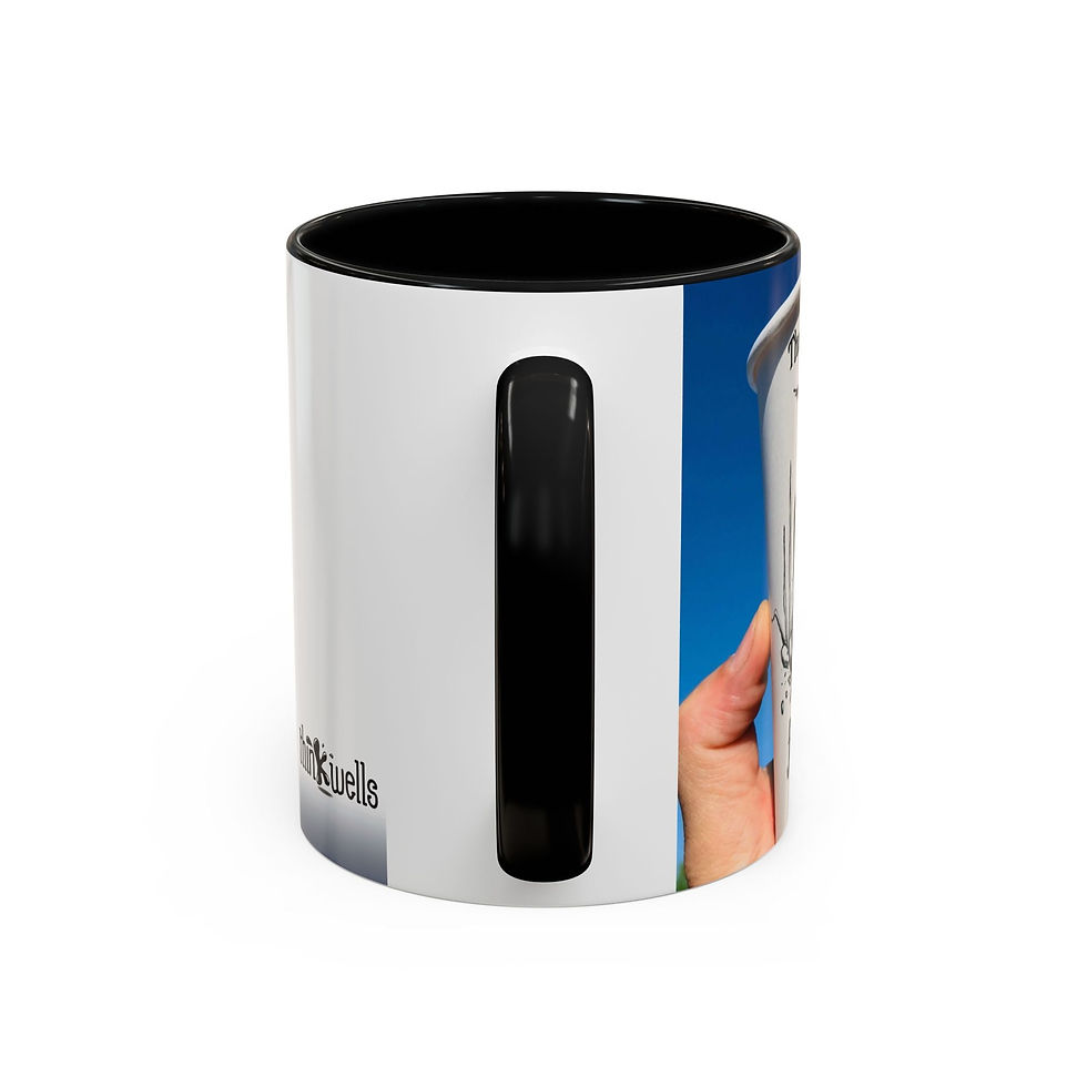 Thumbnail: Those Who Thirst Crow Accent Ceramic Mug (11/15oz)