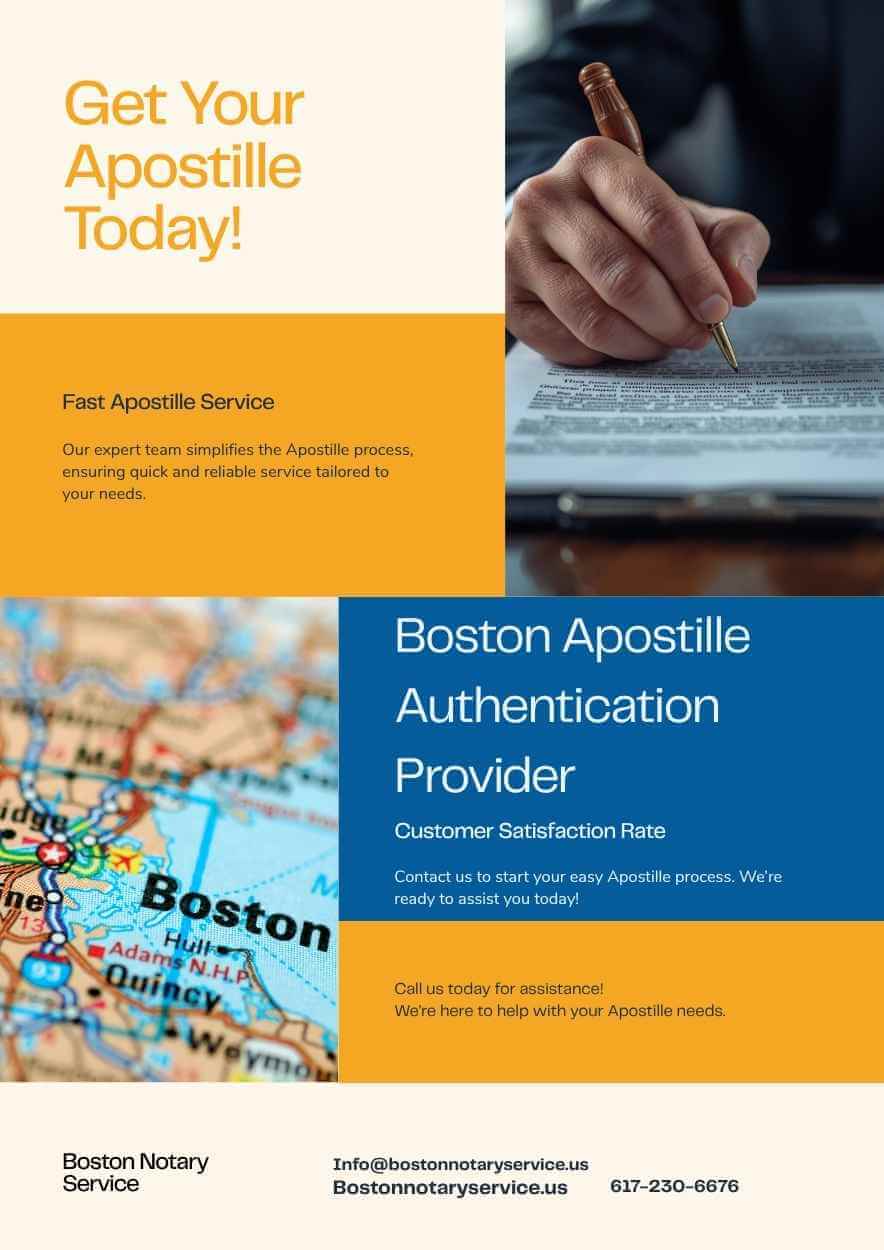 How To Get an Apostille in Boston, MA