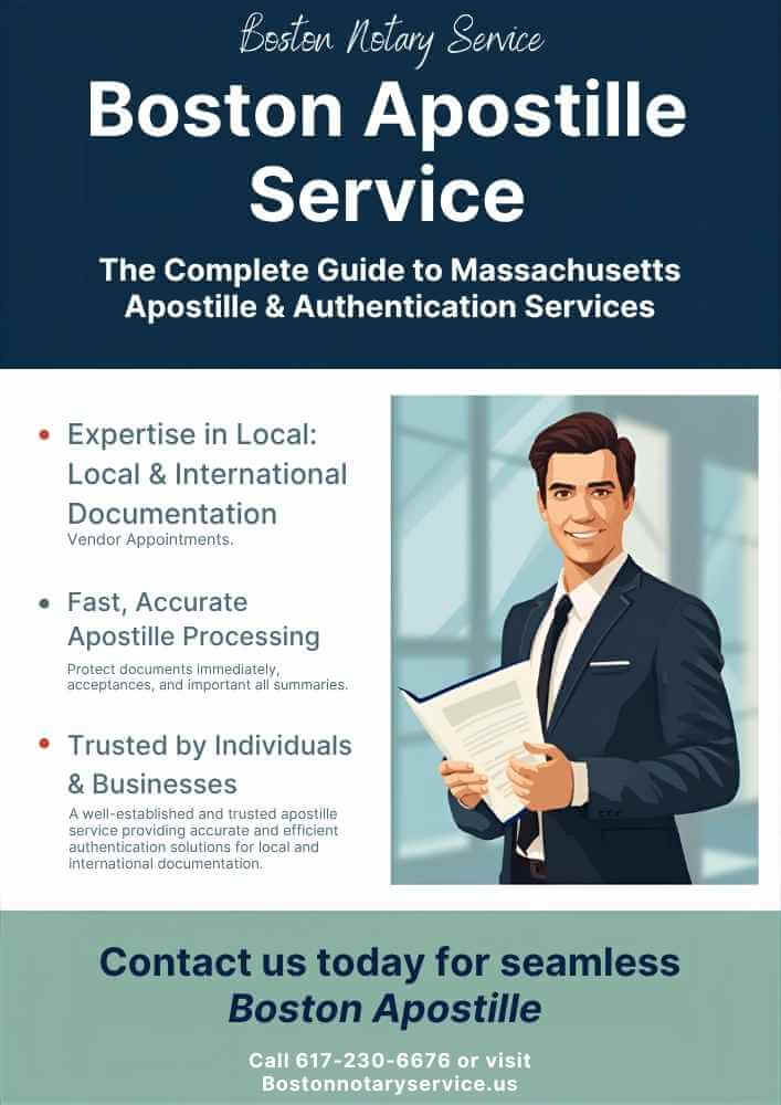 Boston Apostille Service – The Complete Guide to Massachusetts Apostille & Authentication Services