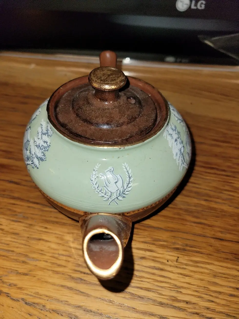 Thumbnail: Sadler Staffordshire Greek Design Teapot