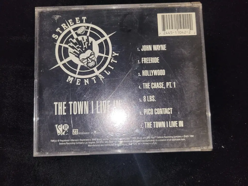 Thumbnail: Street Mentality The Town I Live In 1992 CD