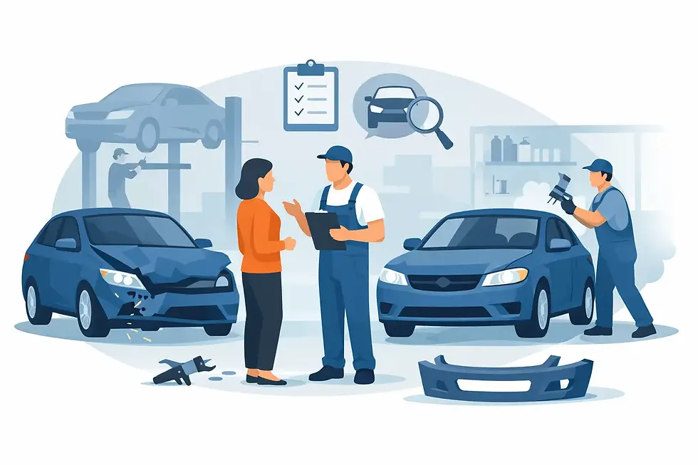 Collision Repair Process Guide: What Happens Next