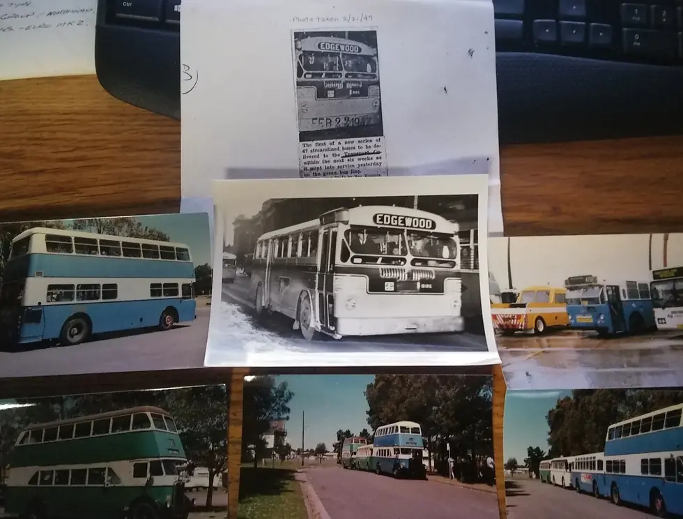 Thumbnail: 15 Vintage 1980s Bus & Shuttle Photos 4x6