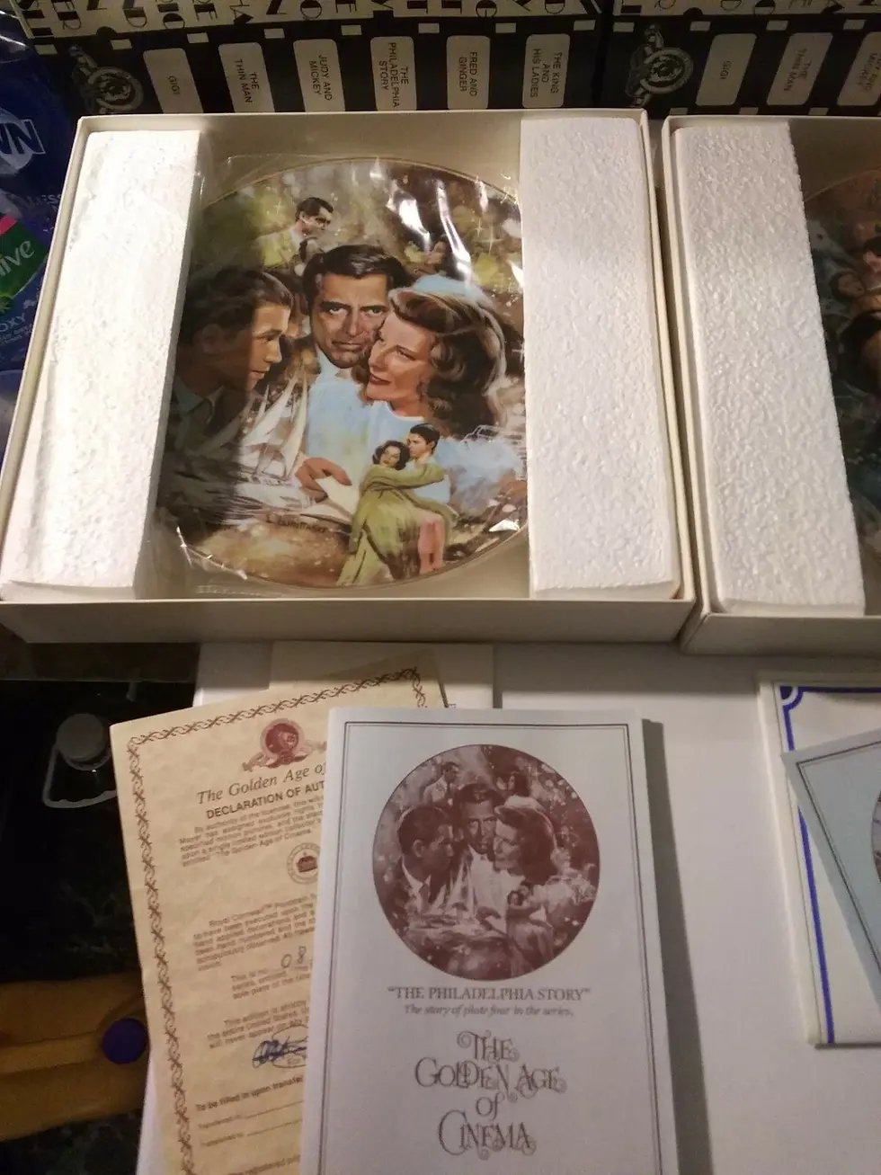 Thumbnail: Golden Age of Cinema Porcelain Plate Set