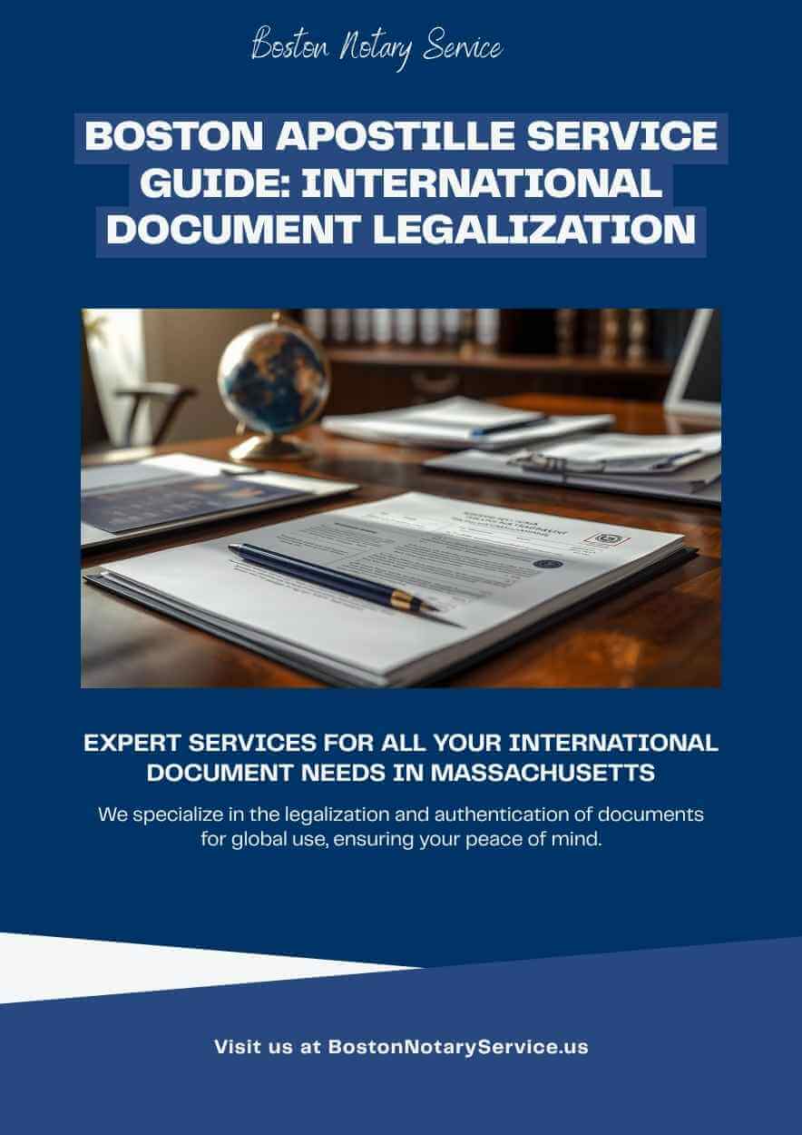 Boston Apostille Service: International Document Legalization & Authentication Experts in Massachusetts