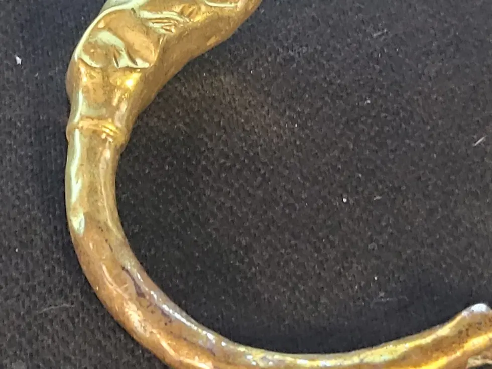 Thumbnail: Lucky Brand Elephant Trunk Up Hinged Bracelet