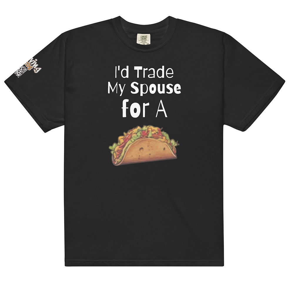 Thumbnail: Unisex garment-dyed heavyweight t-shirt