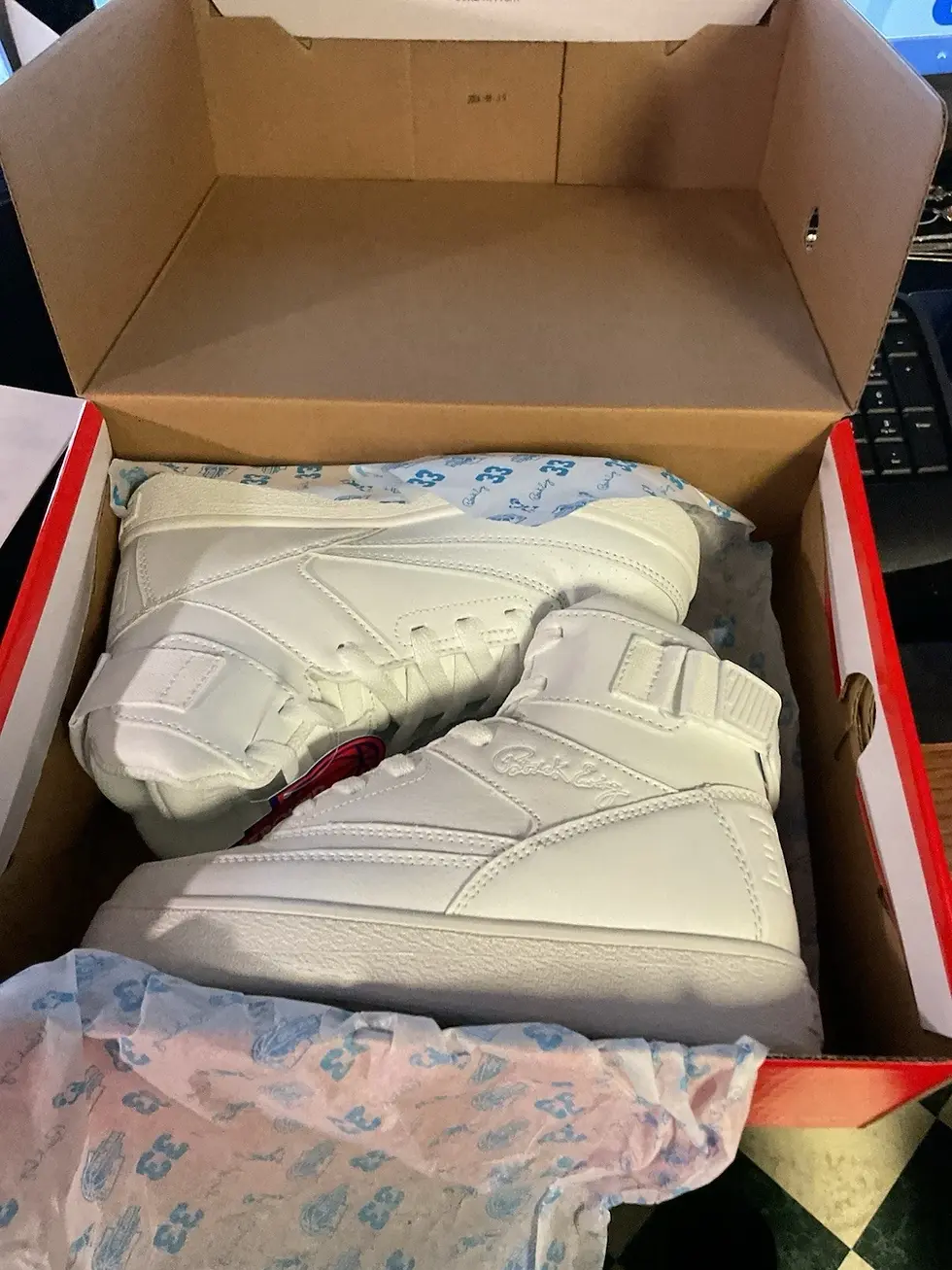 Thumbnail: Patrick Ewing 33 Orion Strap White Size 3.5