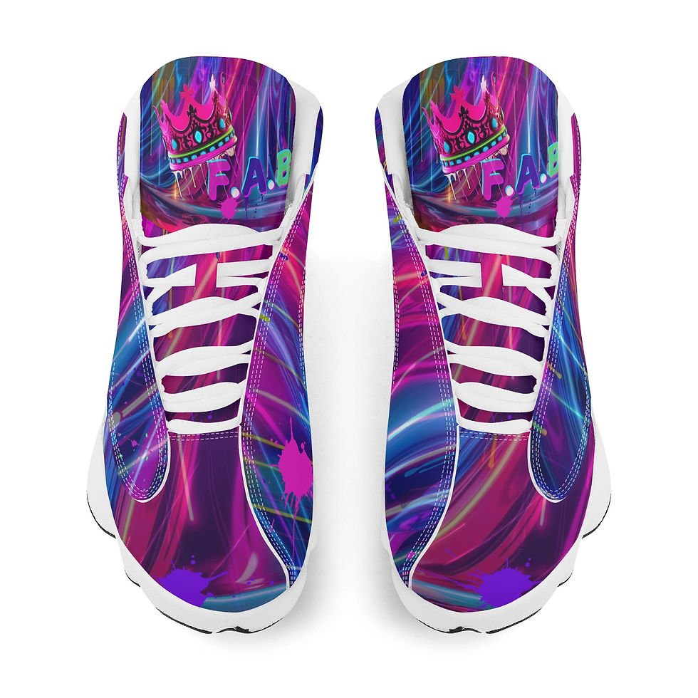 Thumbnail: Women's White Black Outsole PU Leather Basketball Shoes