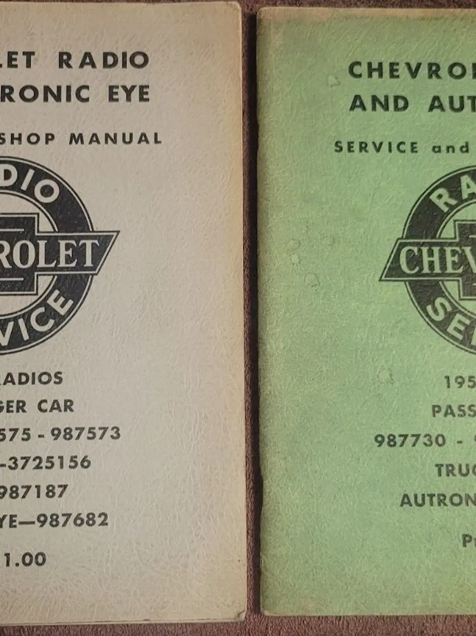 Thumbnail: 2 1958 Chevrolet Shop & Autronic Eye Books
