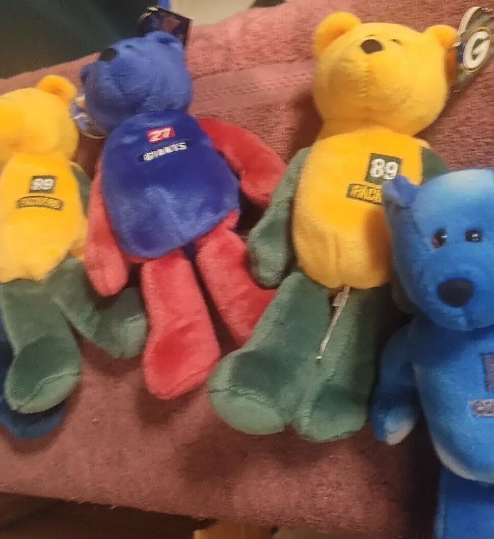 Thumbnail: 6 1998 Limited Treasures NFL Plush Bears