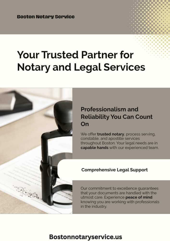 Trusted Notary, Process Serving, Constable, and Apostille Services in Boston – Boston Notary Service