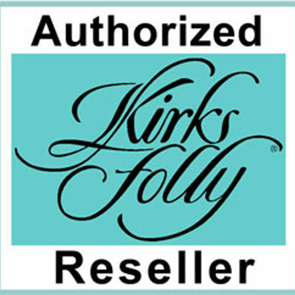 Thumbnail: Kirks Folly Seaview Flower Moon Forget Me Not Ornament silvertone