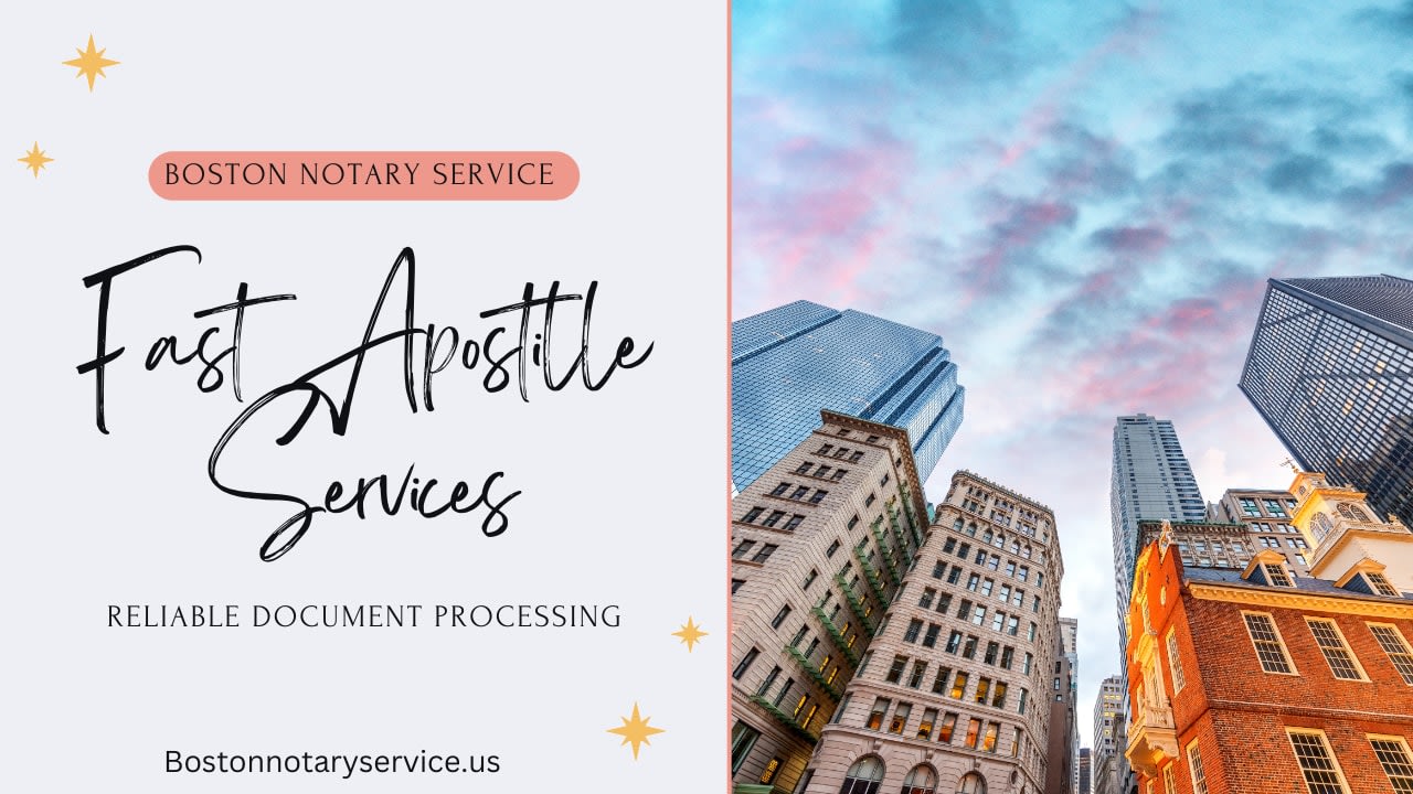 Massachusetts Apostille Service in Boston | Fast & Reliable Apostille Authentication Services