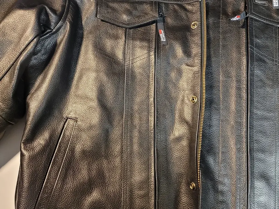 Thumbnail: Men's Premium Natural Buffalo Leather Jacket